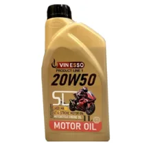 روغن موتور سیکلت تمام سنتتیک وینسو اویل مدل SL 20W-50 حجم 1 لیتر