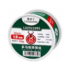 سیم لحیم لوکسانزی مدل LXZ921095-1.0mm کد 100g