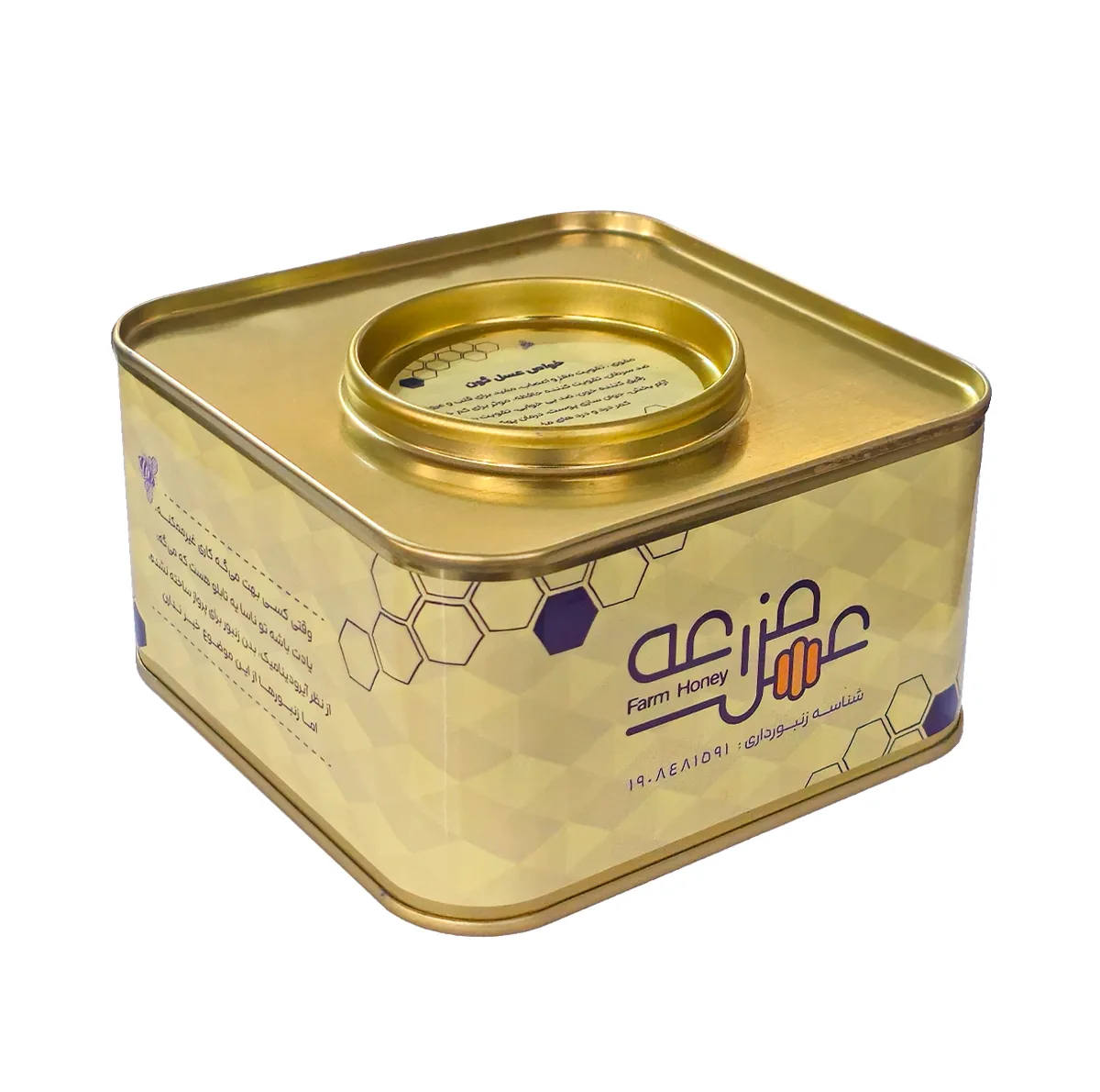 عسل طبیعی گون عسل مزرعه - 1000 گرم