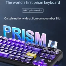 کیبورد بی سیم آجز مدل MK87 Prism Mechanical