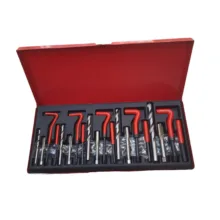 قلاویز و مته هلی کویل مدل JHPU1-5-12MM مجموعه 131 عددی