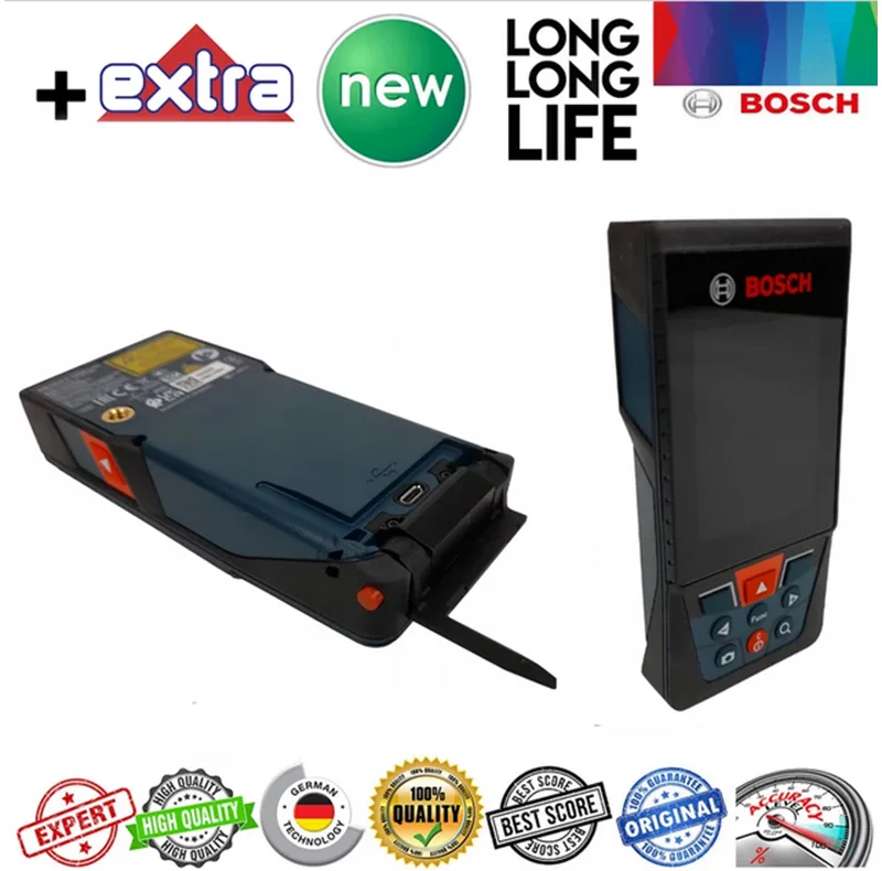 متر لیزری بوش مدل فوق هوشمند دوربین دار GLM 100 - 25 C Professional