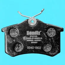 لنت ترمز عقب خودرو بندیکس مدل 002102 دو جفت مناسب برای ام جی 3، ام جی 350