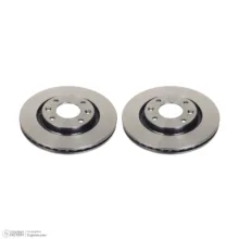 دیسک چرخ جلو جی آی اس پی کد 259715 مناسب برای پژو 206 تیپ 5 و 6  بسته دو عددی