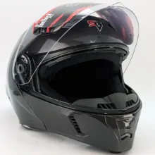 کلاه کاسکت فک متحرک استیل برد مدل Predator کد 2376