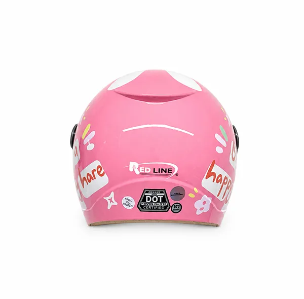 کلاه کاسکت ردلاین مدل 908 BRIGHT PINK /Rabbit