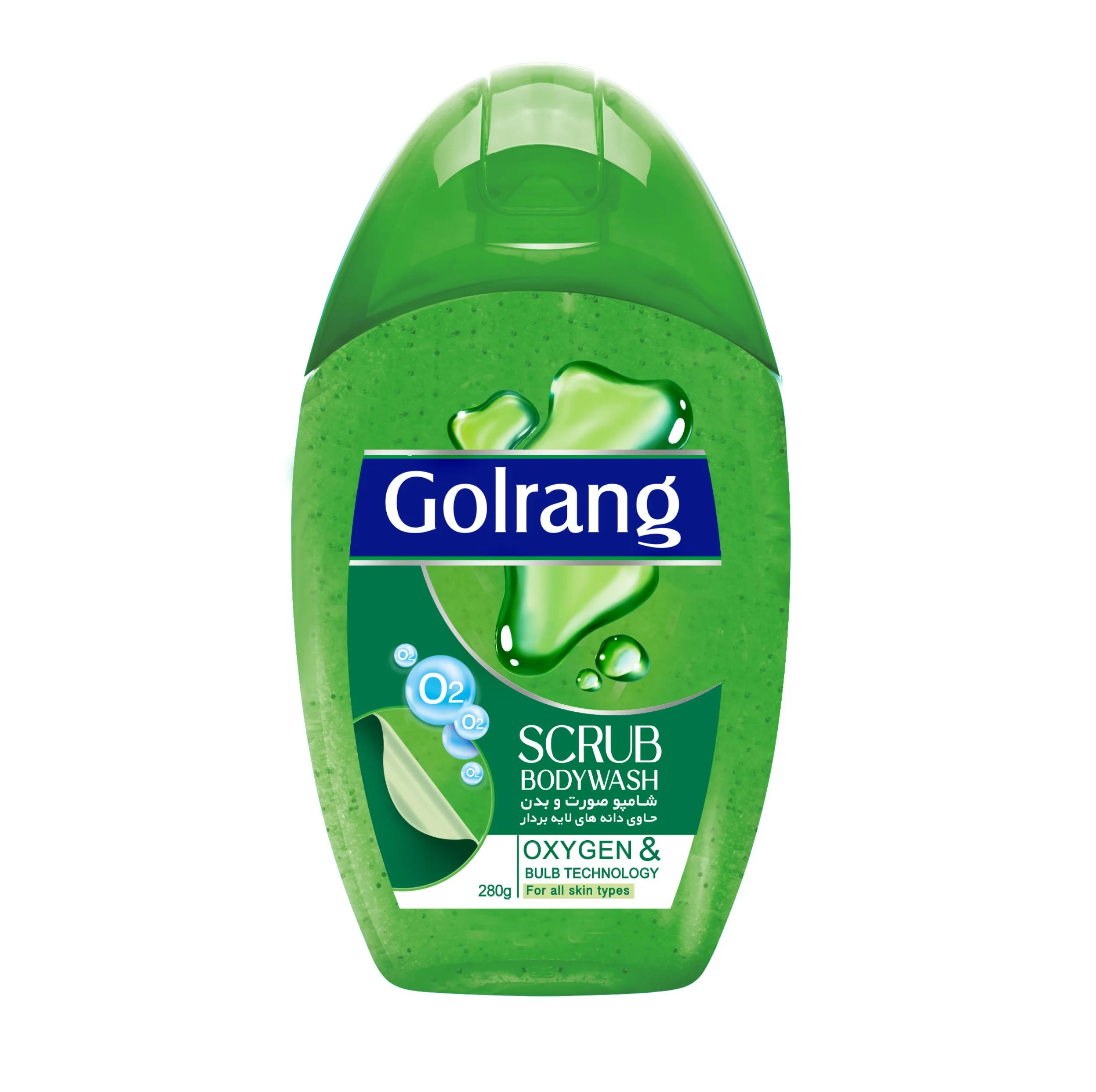 شامپو بدن گلرنگ مدل Scrub Green مقدار 280 گرم