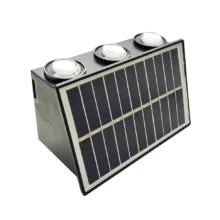 چراغ خورشیدی مدل سنسور دار دو طرفه طرح 2 حالته