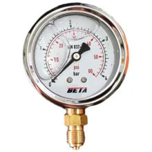 گیج فشار بتا مدل  4bar-6cm-LF