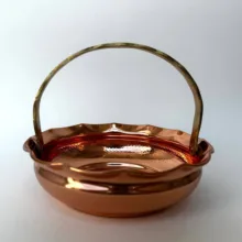 میوه خوری مسی مدل لب چین کد ZH319