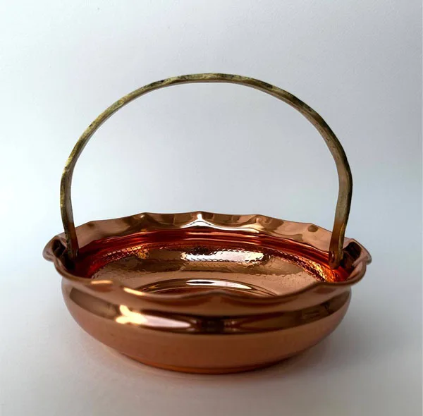 میوه خوری مسی مدل لب چین کد ZH319