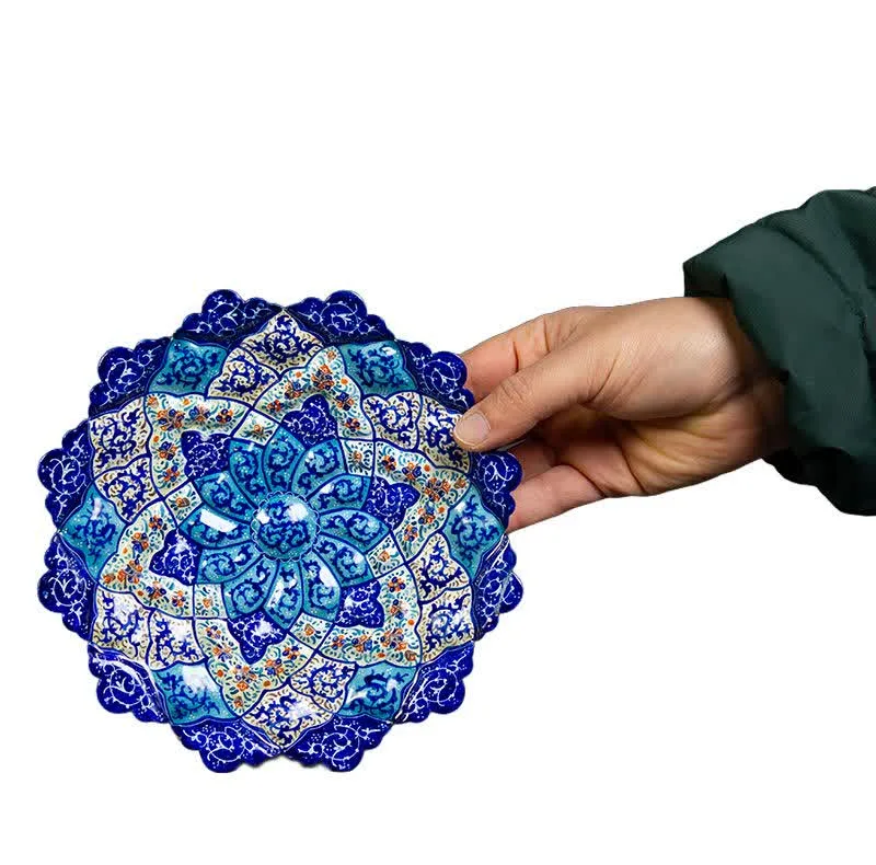 بشقاب میناکاری مدل 20 کد es94127339