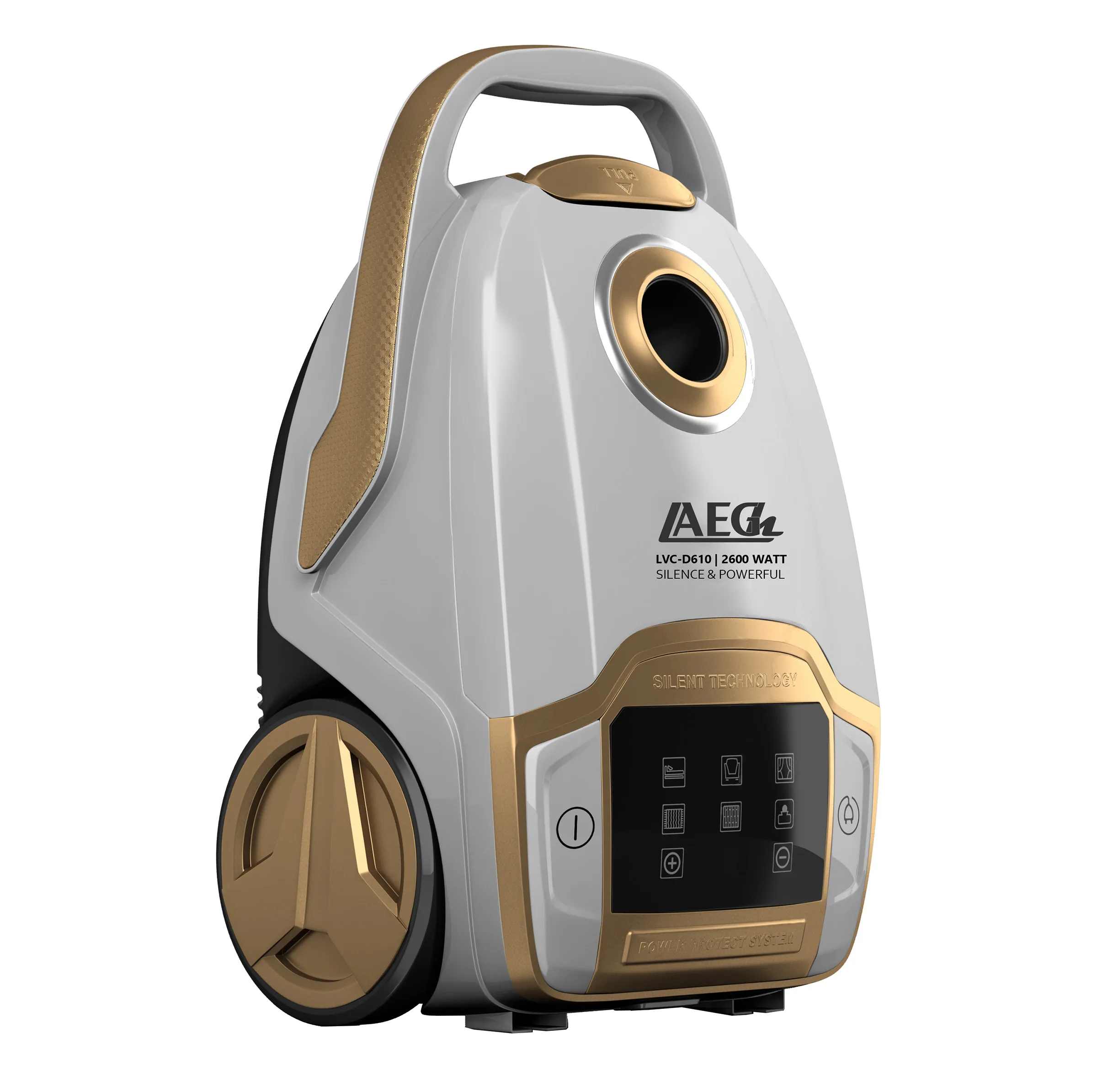 جاروبرقی 2400 وات لایق مدل LVC-D610