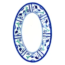 ديس بيضي چيني ميبدمرواريد مدل مرغي ساده کدM