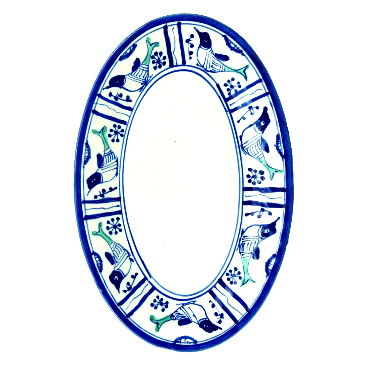 ديس بيضي چيني ميبدمرواريد مدل مرغي ساده کدM