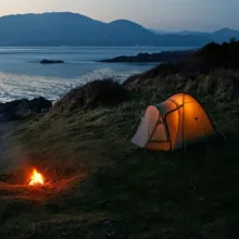 پروژکتور 25 وات مدل مسافرتی سیار کد Camping-12v