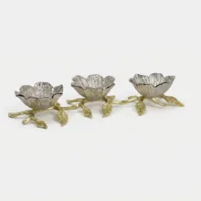 اردوخوری و شکلات‌خوری لوتوس طرح گلبرگ آلومینیوم