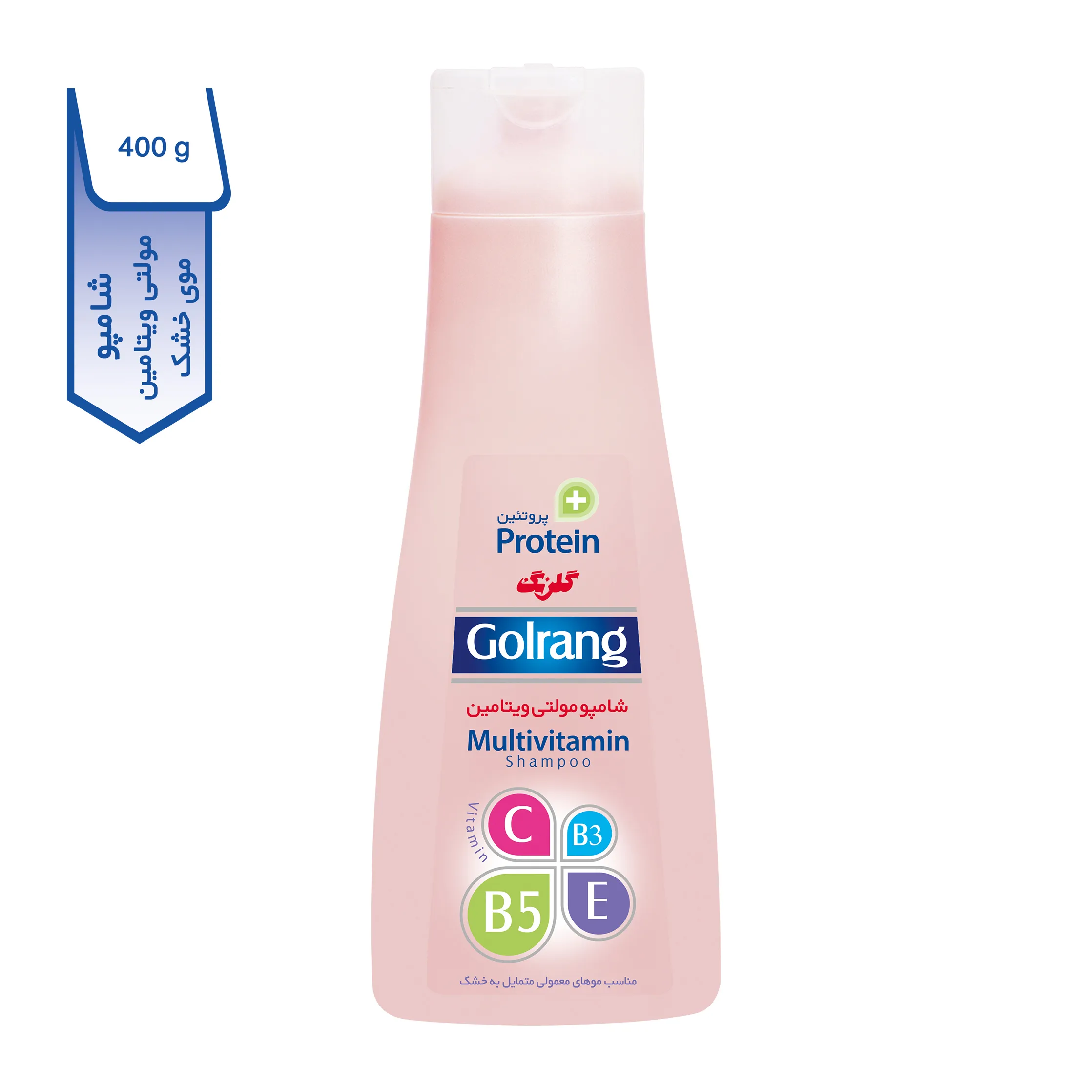 شامپو مو گلرنگ مدل Plus Protein حجم 400 گرم