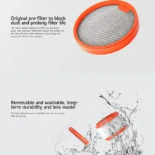 فیلتر دوار جاروبرقی شیائومی مدل Xiaomi Vacuum Cleaner G9 Plus/G10 Plus Filter Kit
