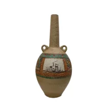گلدان سرامیکی مدل پتینه کاری