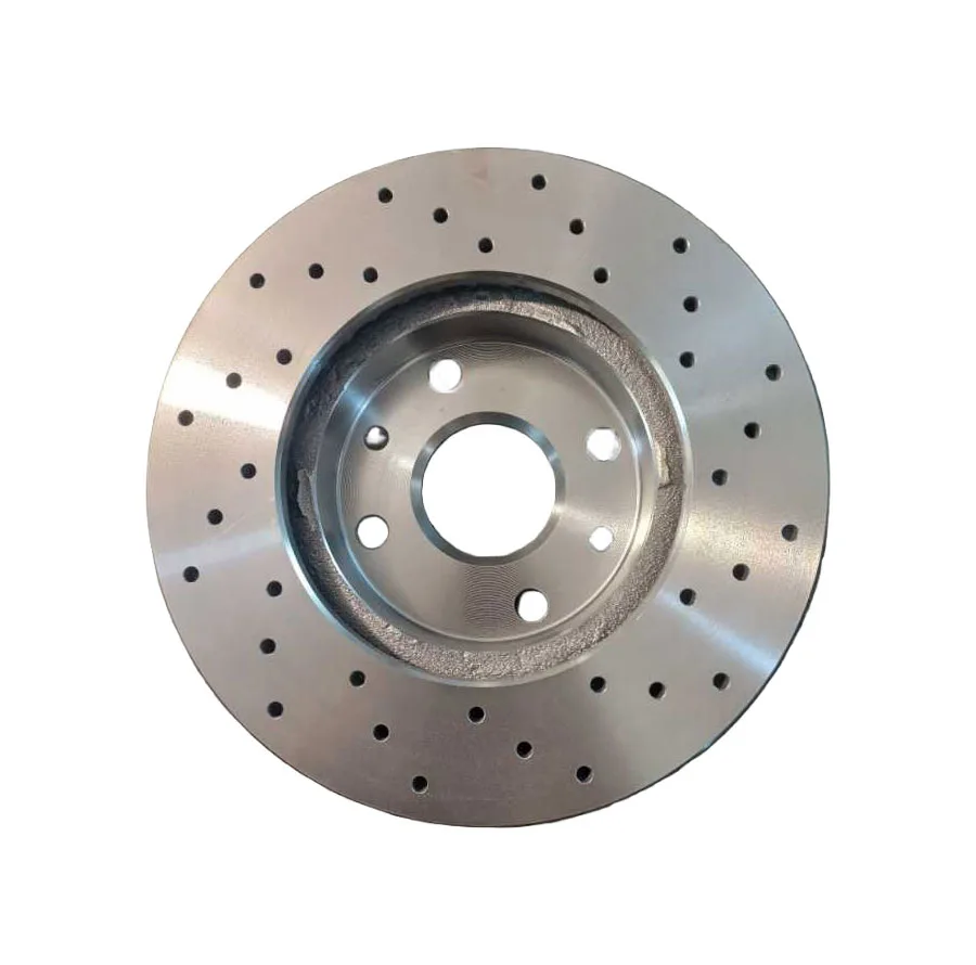 دیسک چرخ سوراخ دار جلو آسمکو مدل 1803001X1-2 مناسب برای کیا ریو بسته دو عددی