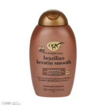 شامپو مو او جی ایکس مدل Keratin مناسب برای انواع مو حجم 385 میلی لیتر