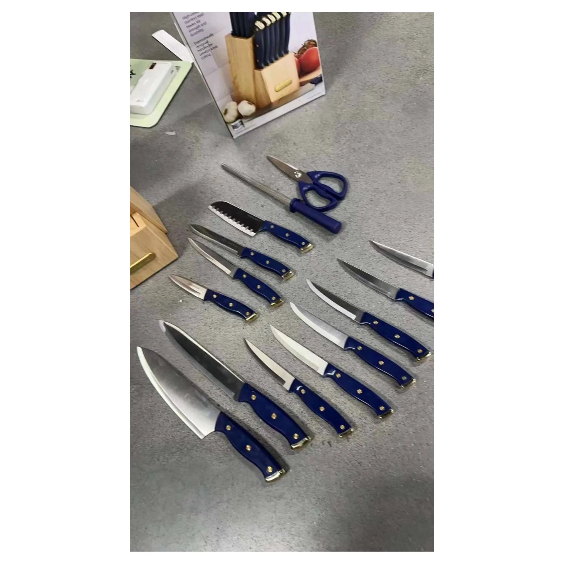 سرویس چاقو آشپزخانه 15 پارچه مدل Farberware