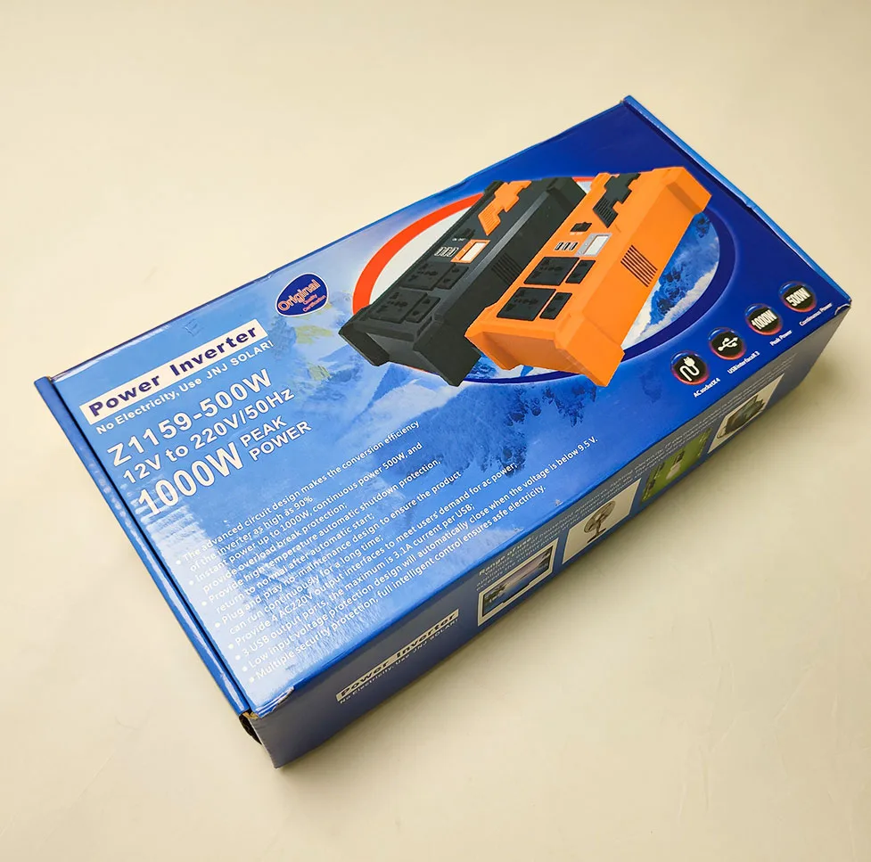 اینورتر خورشیدی مدل Z1159-500W ظرفیت 500 وات