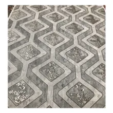 سفره 8 نفره مدل لوتوس طرح پشت نخی سایز 140×140 سانتی متر کد 05