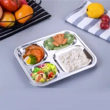 بشقاب غذا خوری مدل Dish بسته 4 عددی