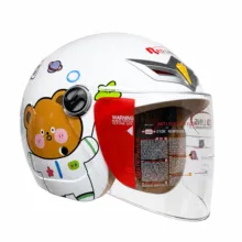 کلاه کاسکت بچگانه ردلاین مدل BRIGHT WHITE / Little Bear 908