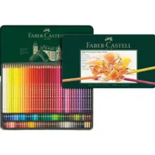 مداد رنگی 120 رنگ فابر-کاستل مدل Polychromos