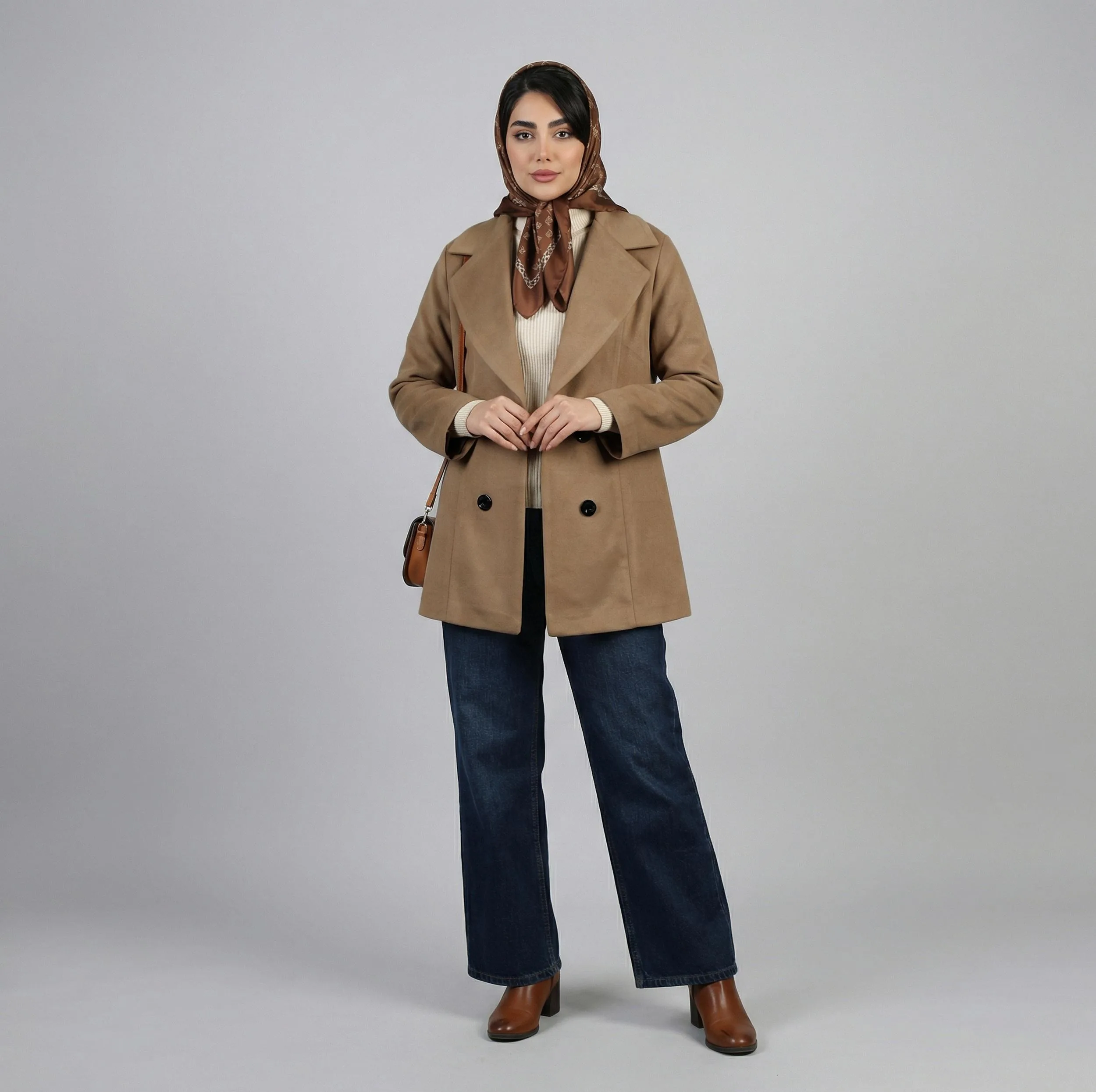 پالتو زنانه السانا مدل کایان مدل 2407