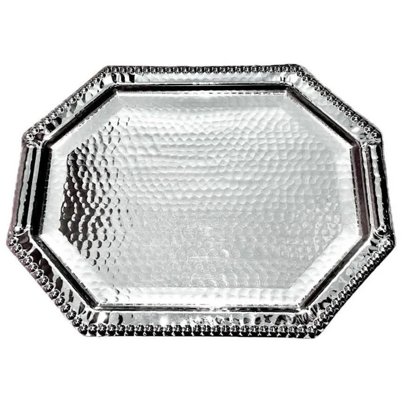 سینی مسی مدل هشت ضلع کد ZH359.1