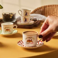 سرویس قهوه خوری 12 پارچه 6 نفره کاراجا مدل Bonbon