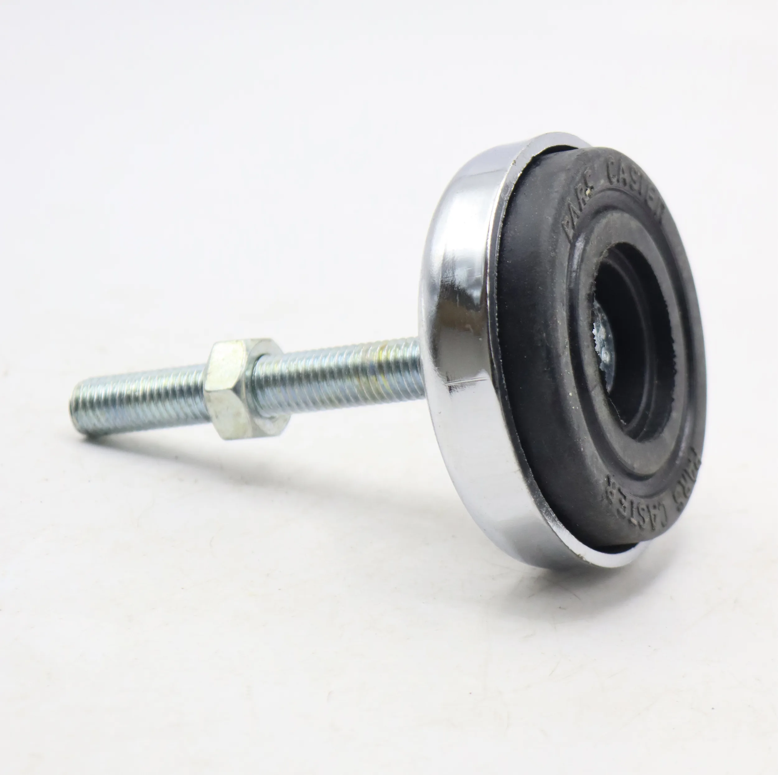 پایه ضربه گیر مدل کف لاستیکی کد YP-NIKEL CHROME-94MM/12MM