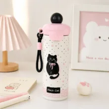 قمقمه کودک مدل Black Cat ظرفیت 600 میلی‌لیتر