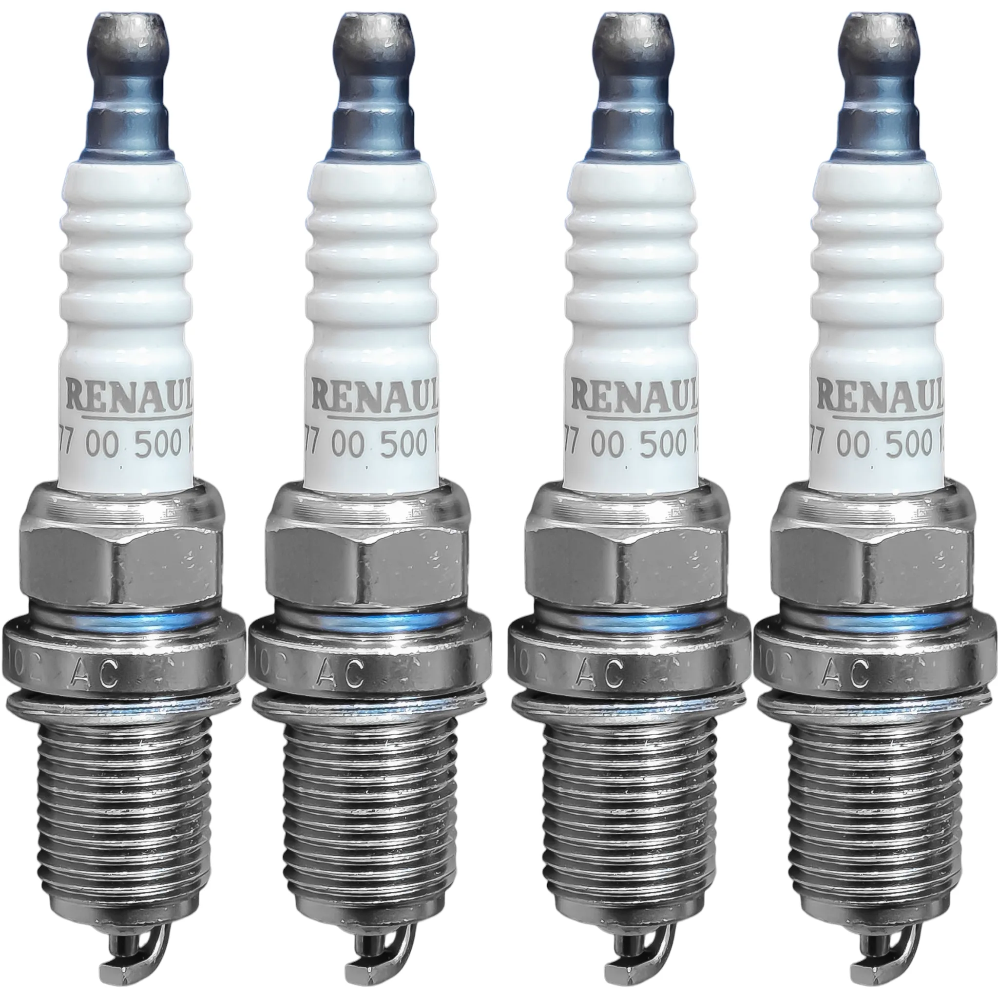 شمع موتور خودرو رنو مدل XU7.XU7P.XUM کد 102AC.France+1 پایه کوتاه مناسب برای پژو ۴۰۵ ، پارس سمند بسته ۴ عددی