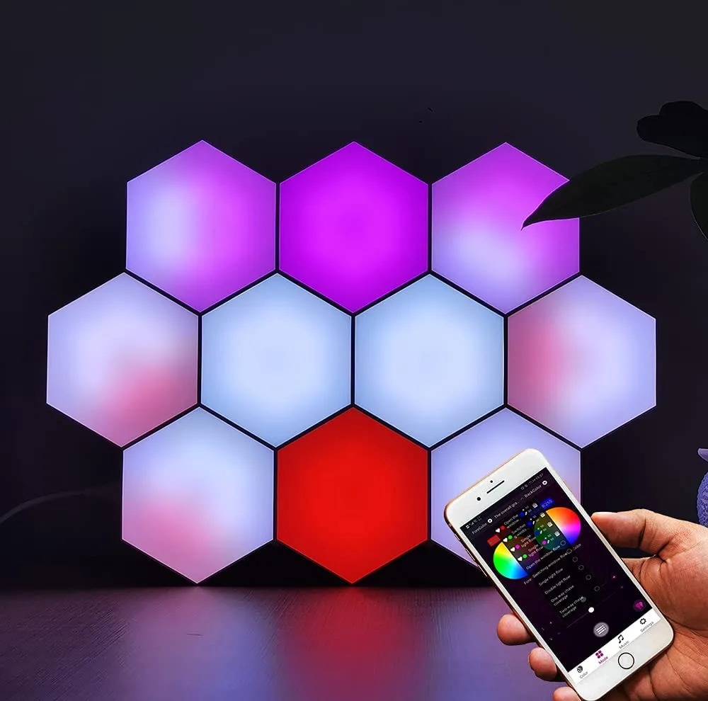 چراغ شش ضلعی مدل Smart RGB