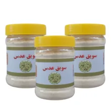 سویق عدس – ۲۵۰ گرم بسته سه عددی