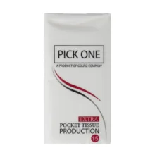 دستمال کاغذی جیبی 15 برگ گلریز مدل Pick One سه بسته 12 عددی