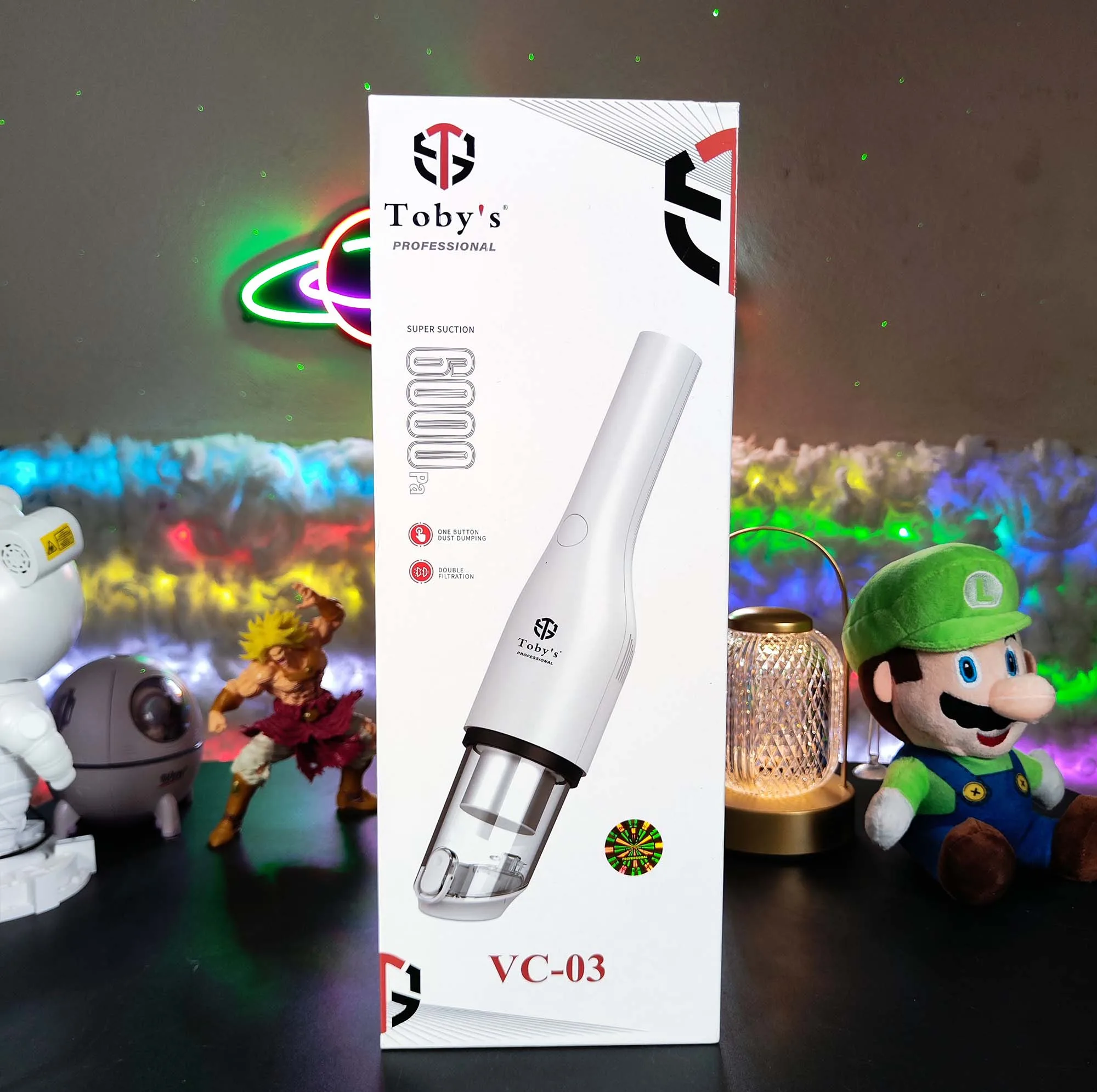 جارو شارژی دستی توبیز مدل VC03 کد 1726