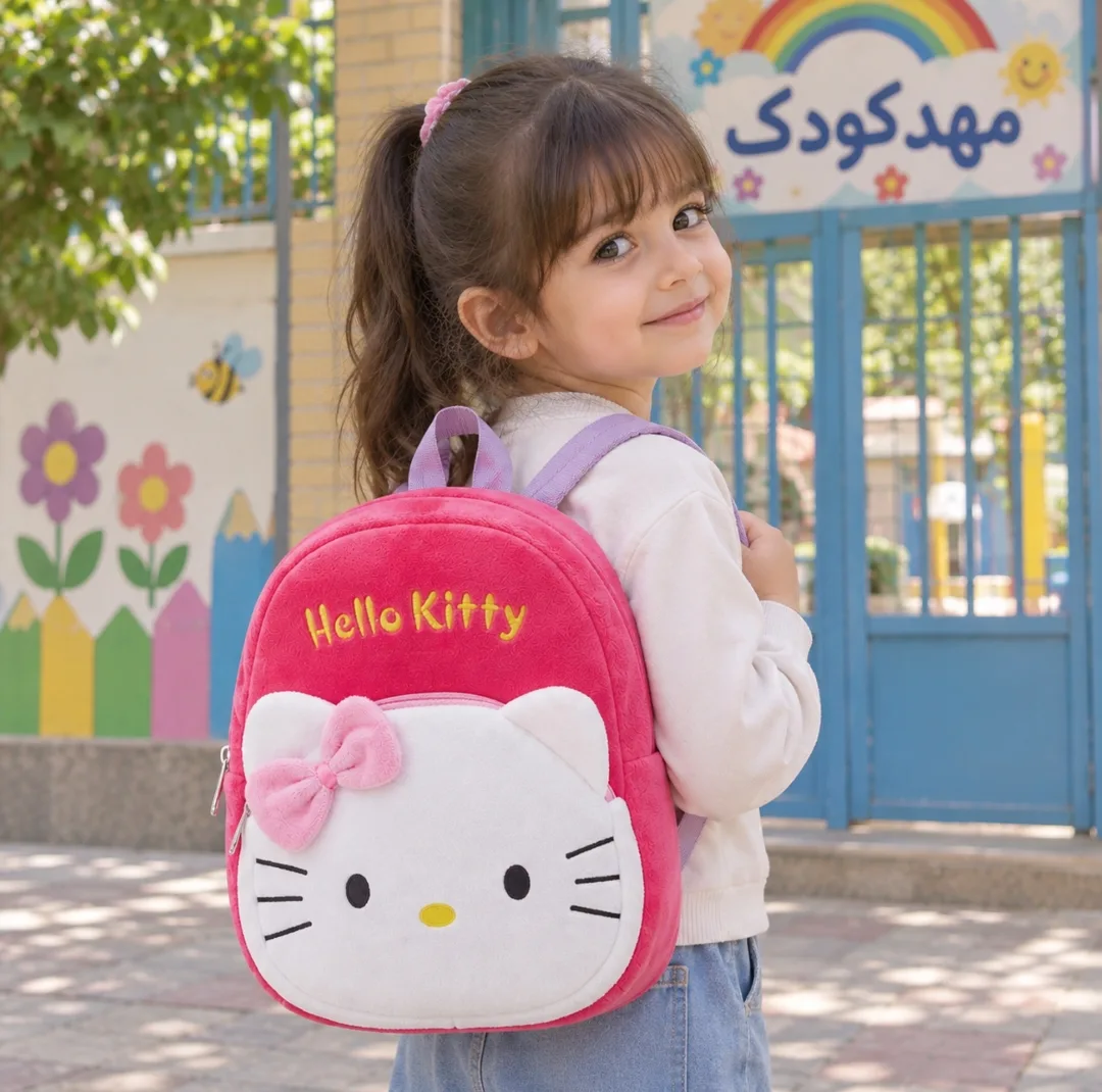 کوله پشتی کودک مدل هلو کیتی کد NIL0327
