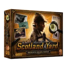 بازی فکری چار پایه مدل اسکاتلندیارد نسخه شرلوک هولمز Scotland Yard Sherlock Holmes Edition