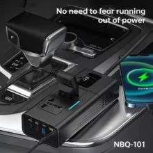 شارژر فندکی و اینورتر برق خودرو بیوا مدل NBQ 101