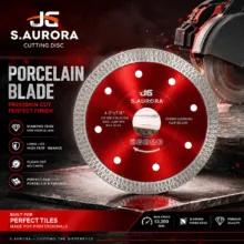 صفحه پرسلان بر آرورا مدل TURBO4.5 سایز 115 میلیمتر بسته 10 عددی
