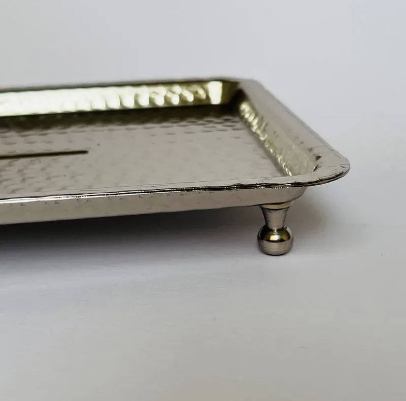 رولت خوری مسی مدل مستطیلی پایه دار کد ZH424.2