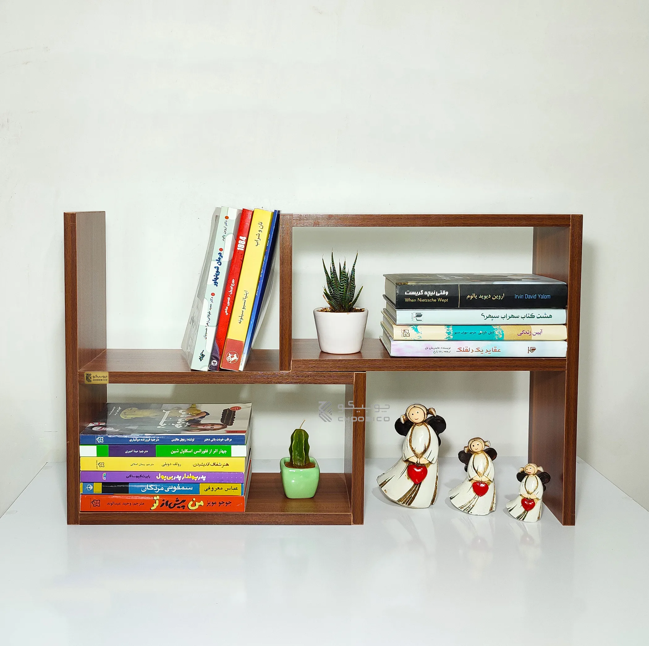 کتابخانه رومیزی چوبیکو مدل bookSelf1