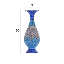 گلدان میناکاری فراز هنر مدل صراحی کد 20