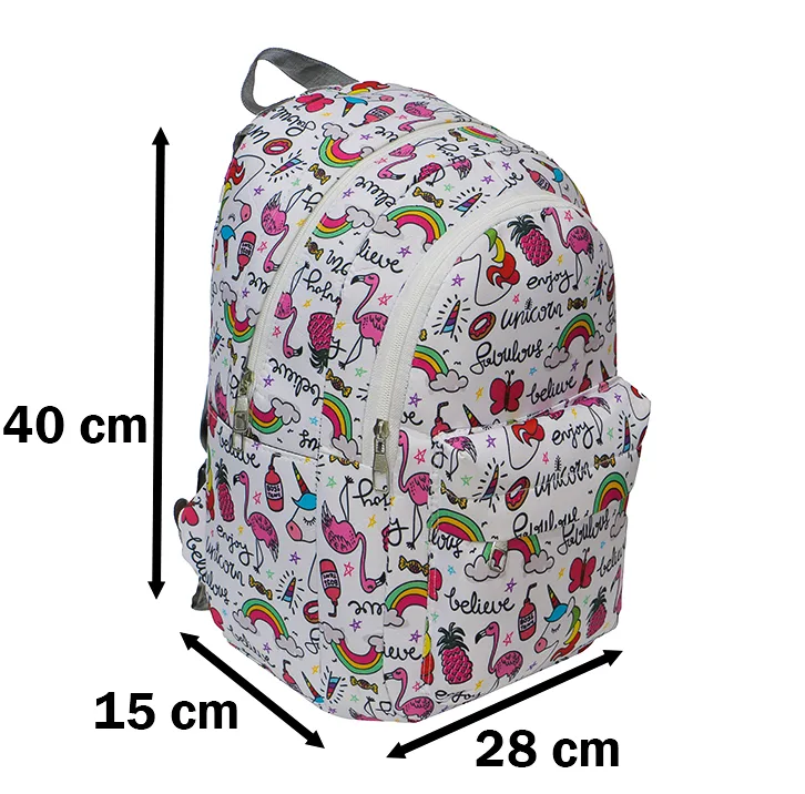 کوله پشتی دخترانه توریث مدل NHH-150003